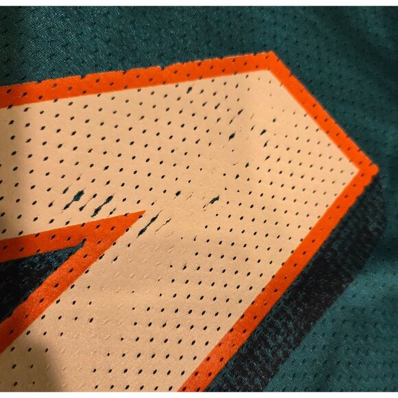 Vintage Logo Athletic Miami Dolphins Zach Thomas #54 Football NFL Jersey Sz L - Picture 8 of 16